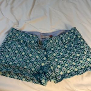 Red Camel baby periwinkle and Tiffany blue shorts